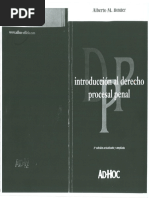 Alberto Binder Introduccion Al Derecho Procesal Penal PDF