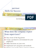 New Supervisor Skills For Success