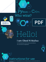 Golang, Python or C/C++, Who Wins?