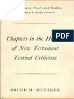 METZGER, Bruce M. (1963), Chapters in The History of New Testament Textual Criticism. Grand Rapids, Wm. B. Eerdmans PDF