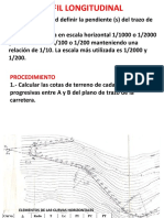 Perfil Longitudinal