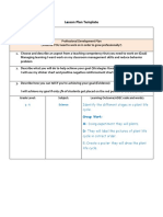 Lesson Plan Science Plant Life Cycle