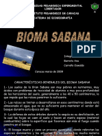 Exposicion Ecogeografia de Venezuela Bioma Sabana