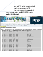 Ascii Code