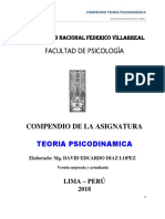 Compendio Teoria Psicodinamica - 2018 - 2