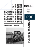 Gehl SL 4640 4840 5640 6640 Parts Manual PDF