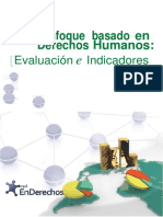 El Enfoque Basado en Los Derechos Humanos Evaluación e Indicadores