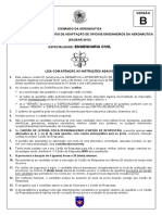 Eaoear 2013 - Engenharia Civil - Versão B PDF