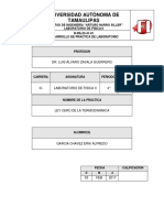 Practica 1 LEY CERO DE LA TERMODINÁMICA