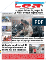 Periódico Lea Martes 06 de Noviembre Del 2018