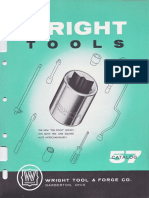 Wright Tools Catalog 57 1956