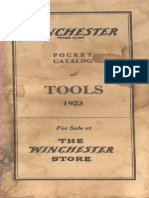 Winchester Pocket Catalog of Tools 1923