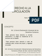 Derecho A La Circulacion