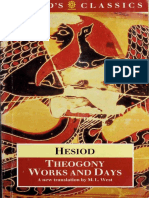 (The World's Classics) Hesiod, M. L. West - Theogony and Works and Days (1988, Oxford University Press)