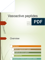 Vasoactive Peptides