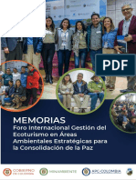 Memorias Foro Internacional de Ecoturismo