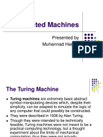 Restricted Machines: Presented by Muhannad Harrim