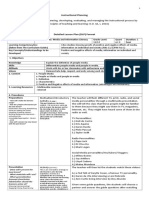 Instructional Planning: Activity