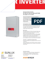 SUNLUX Sunways NT2500 5000 Datasheet en