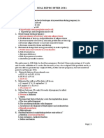 Soal Repro Inter 2011: Hypertrophy and Hyperplasia Muscle Cell