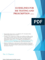 Acsm'S: Guidelines For Exercise Testing and Prescription