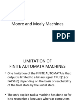 Moore and Mealy Machines