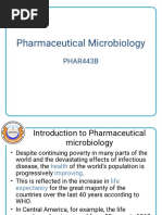 Pharmaceutical Microbiology: PHAR443B