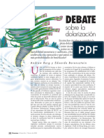 Debate Sobre La Dolarizacion