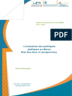 Évaluation Des Politiques Publiques Anass - Aboulaaguig