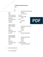 Informe-De Sindrome Down