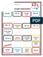 Desafio de Matemática