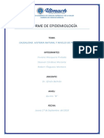 Informe de Epidemiología 1