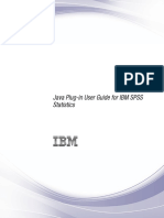 Java Plug-In User Guide For IBM SPSS Statistics