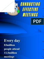 Conducting Effective Meetings