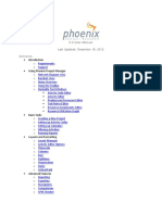 Phoenix Project Manager User Manual 2012-01-03