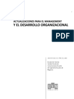 G-Actualizaciones para El Management y El Desarrollo Organizacional-Uvm Libro