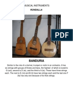 Musical Instruments Rondalla 1x1 (Recovered)