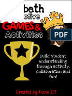 Macbeth Interactive Games Activities