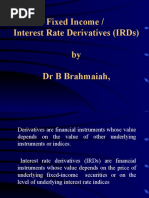 Fixed Income & Interest Rate Derivatives