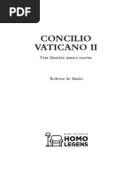 Resumen Concilio Vaticano II Roberto de Mattei