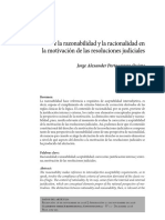 Sobre La Razonabilidad y La Racionalidad Jorge Protocarrero Quispe