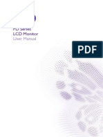 PD Series LCD Monitor: User Manual