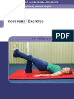 Post Natal Exercise: King Edward Memorial Hospital