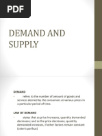 Demand, Supply, Equilibrium, Elasticity