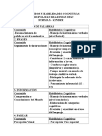 Habilidades Cognitivas Forma-S