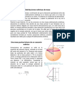 Distribucion Esferica de Masas