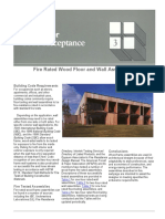 Design For Code Acceptance - Fire Rated Wood Floor and Wall Assemblies