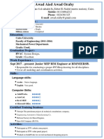 Awad Aied Awad Oraby: Personal Information