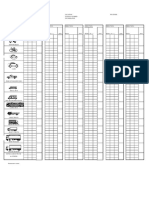 Traffic Count Data Sheet