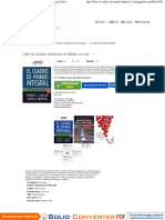 Libro El Cuadro de Mando Integral Online Descargar Libros PDF